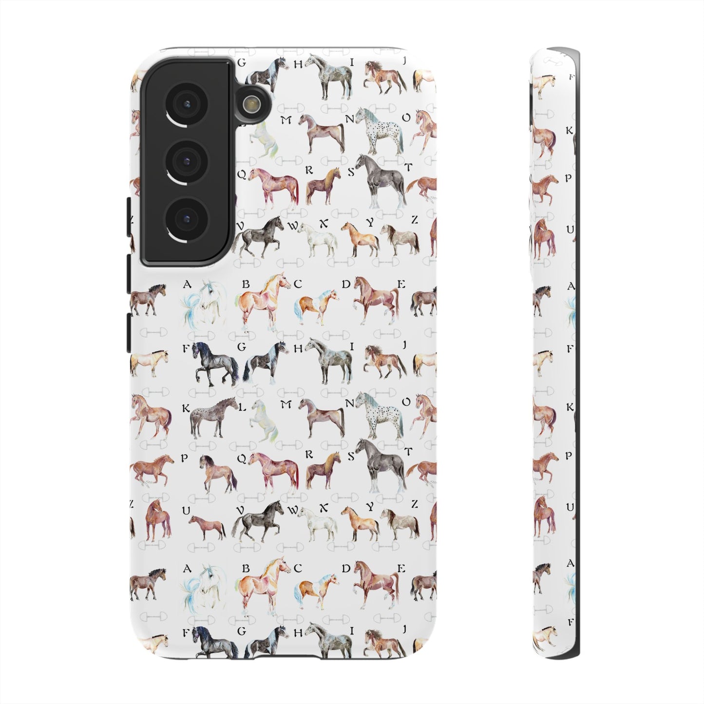 ABC Horse Breeds Tough Phone Case
