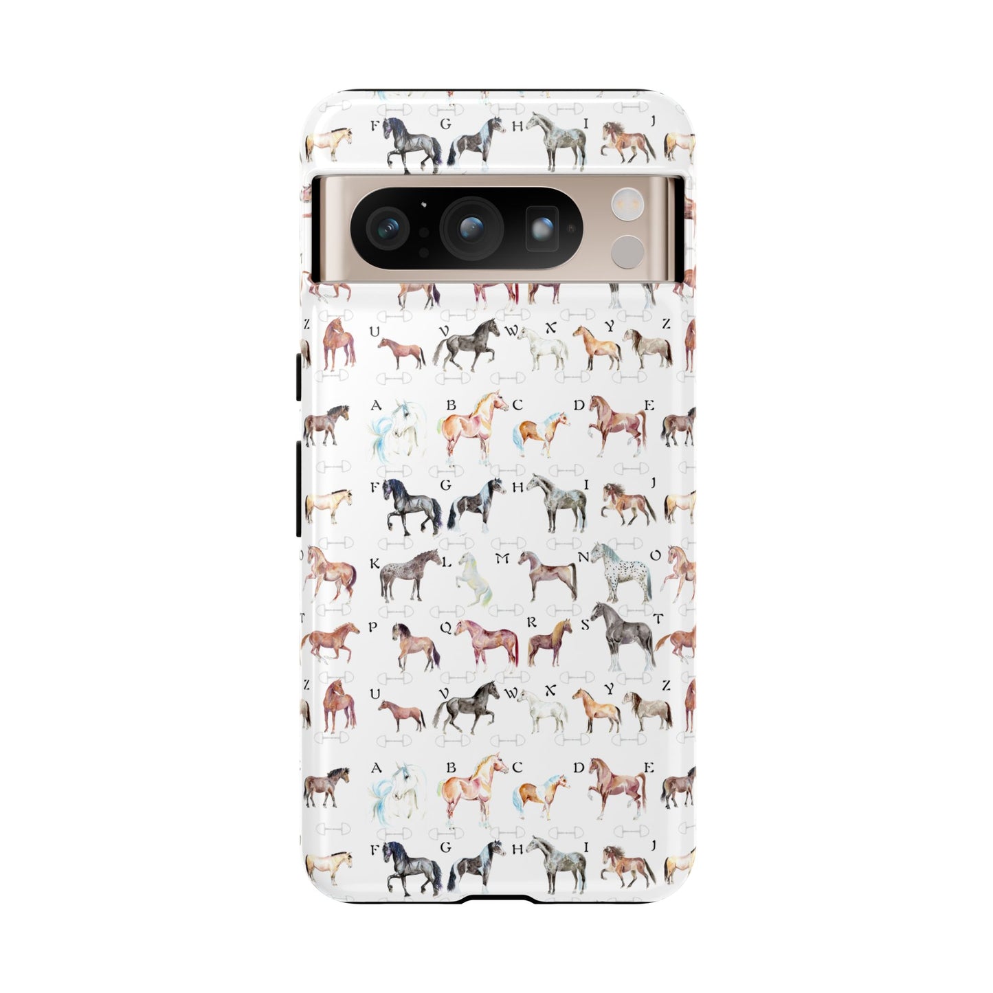 ABC Horse Breeds Tough Phone Case