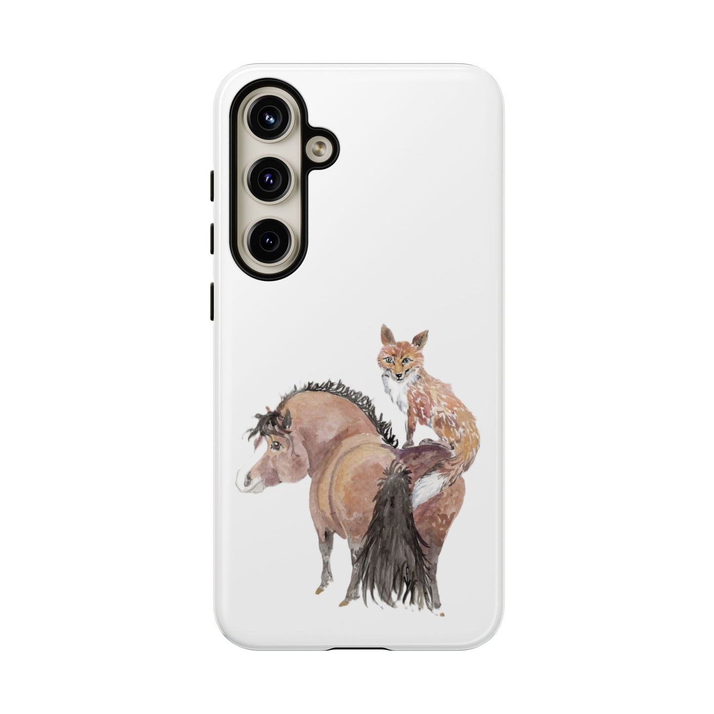 Adorable Little Pony and Fox Friend Tough Phone Case