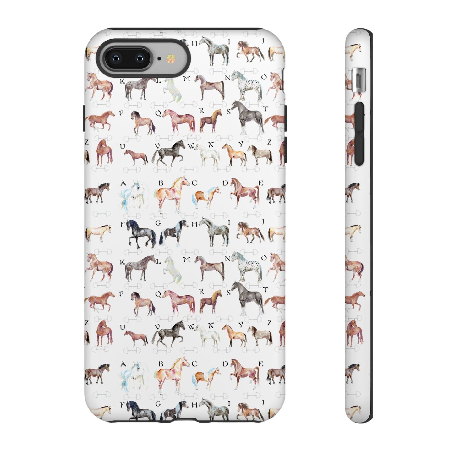 ABC Horse Breeds Tough Phone Case