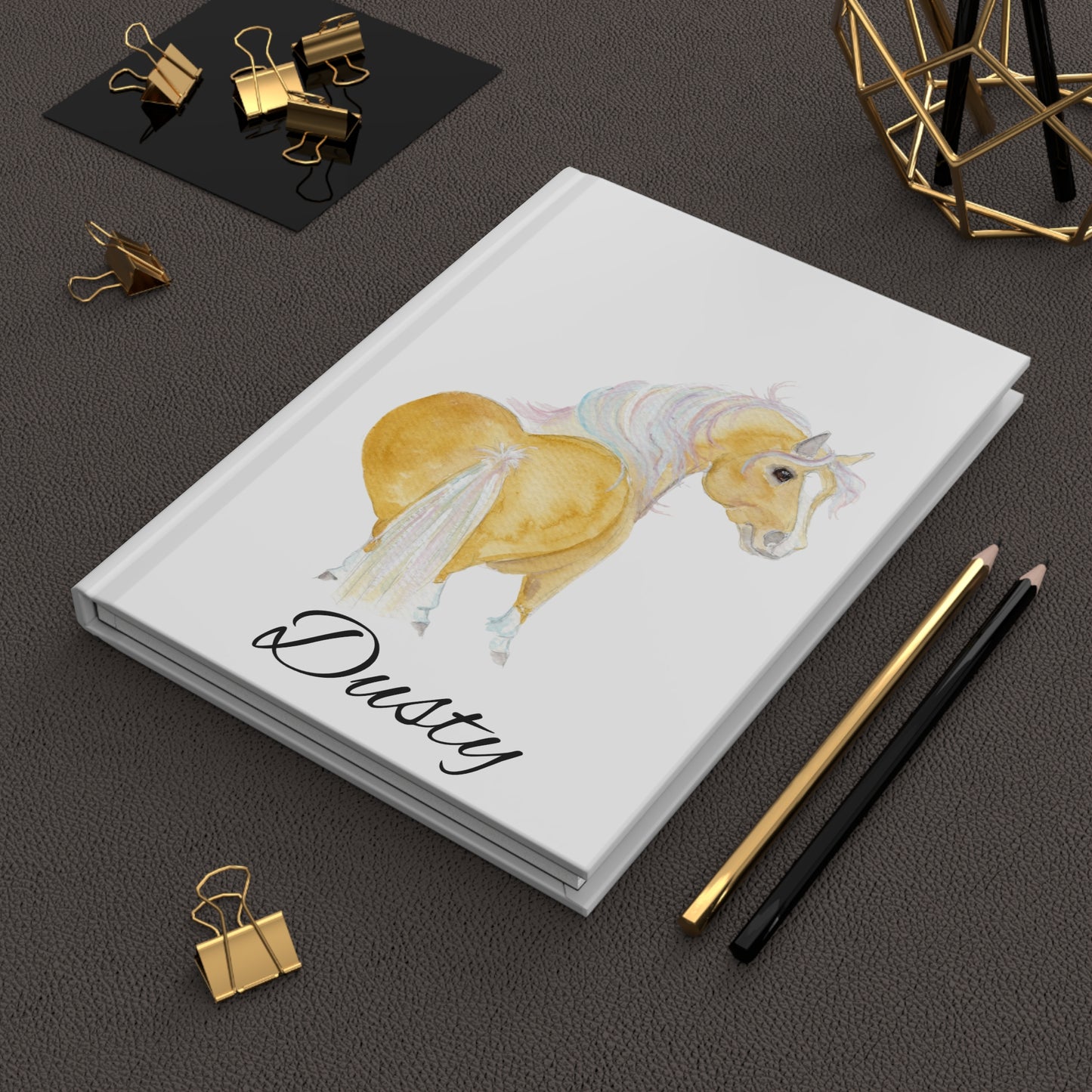 Hardcover Journal Matte -Adorable little Dusty