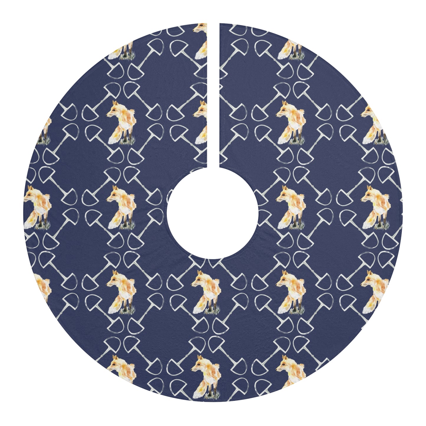 Spring Foxes - Christmas Tree Skirts