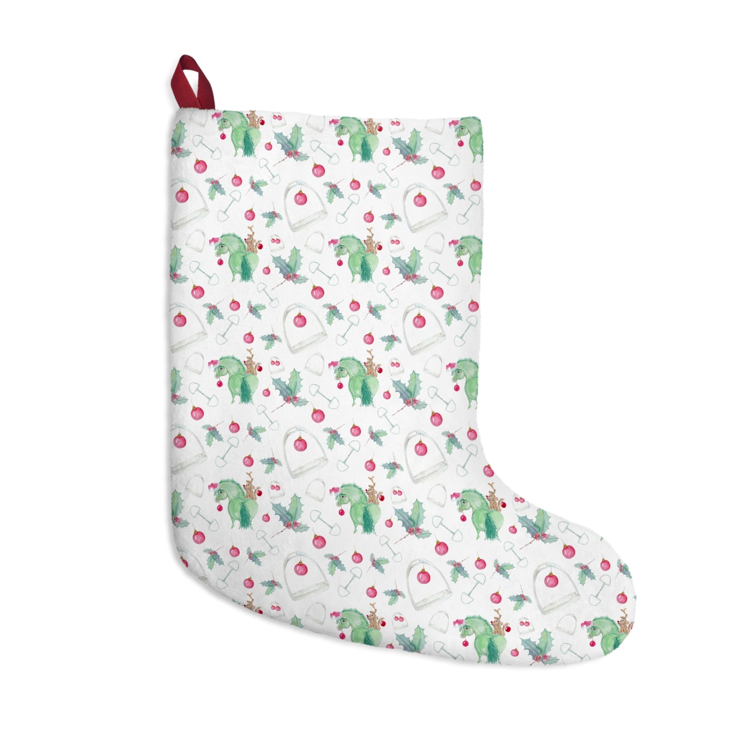 Adorable Grinch Pony Christmas Stockings