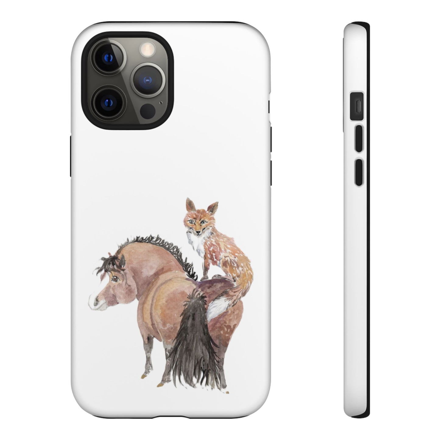 Adorable Little Pony and Fox Friend Tough Phone Case