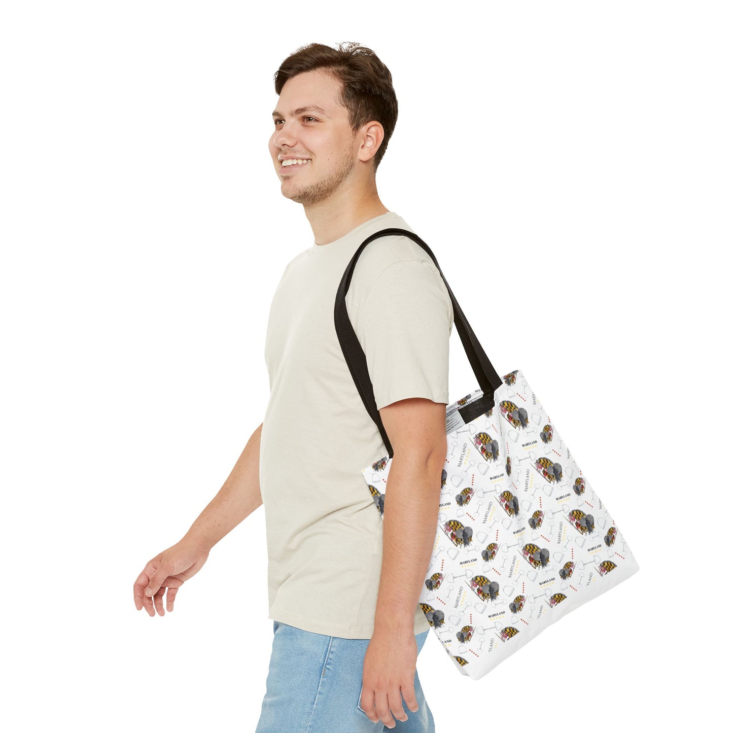 Adorable little Maryland 5 star Tote Bag - Whimsical Equestrian Design