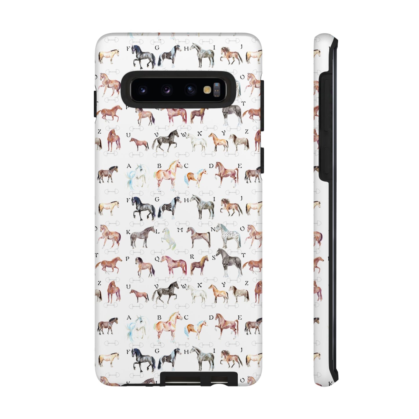 ABC Horse Breeds Tough Phone Case