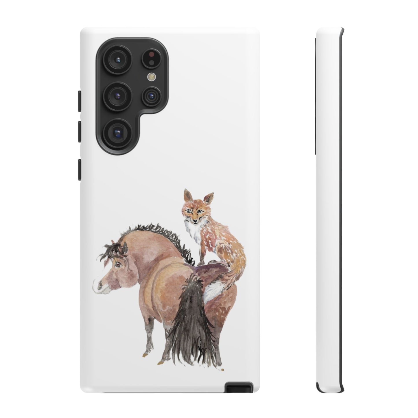 Adorable Little Pony and Fox Friend Tough Phone Case