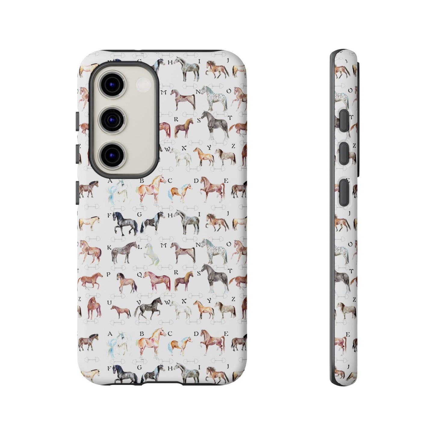 ABC Horse Breeds Tough Phone Case