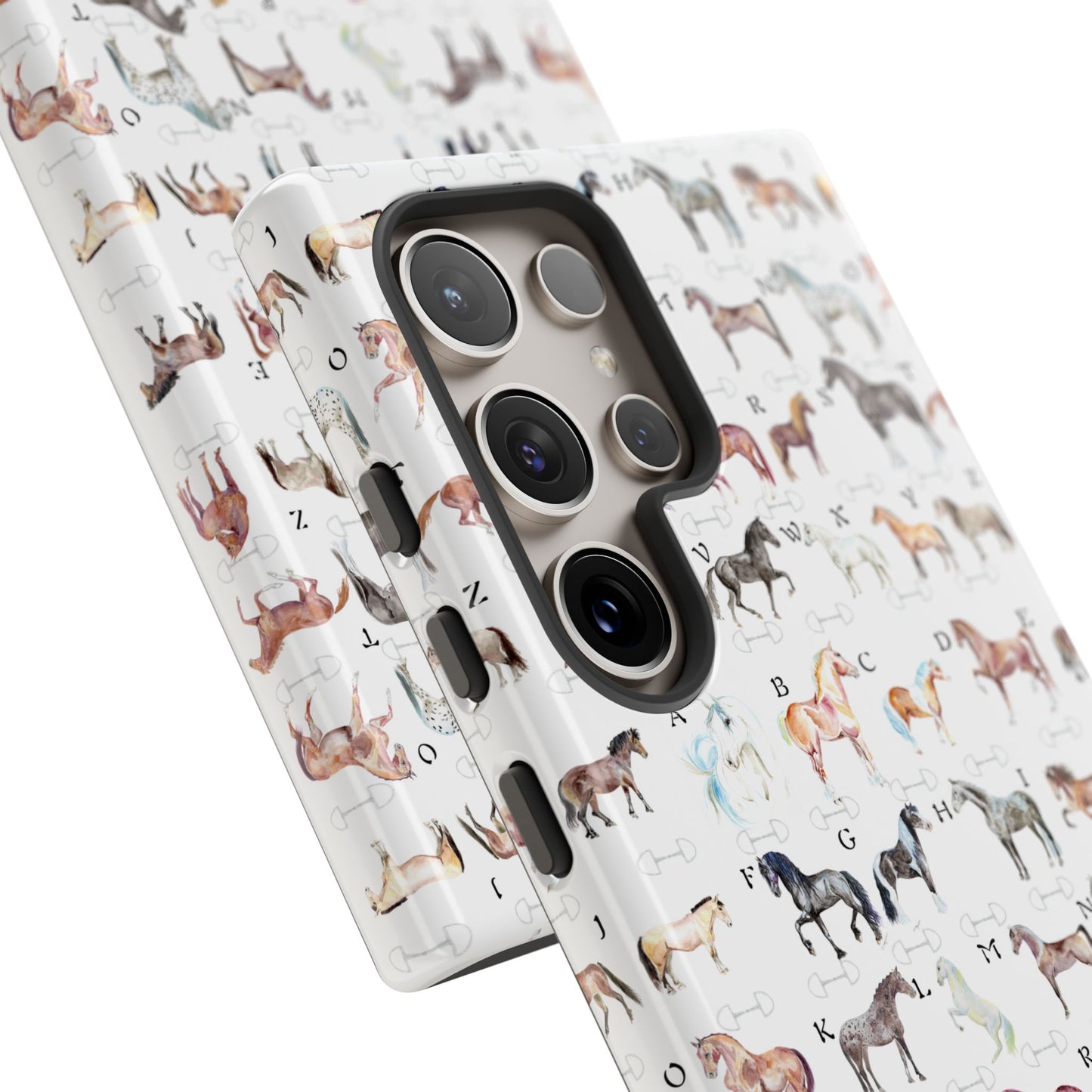 ABC Horse Breeds Tough Phone Case