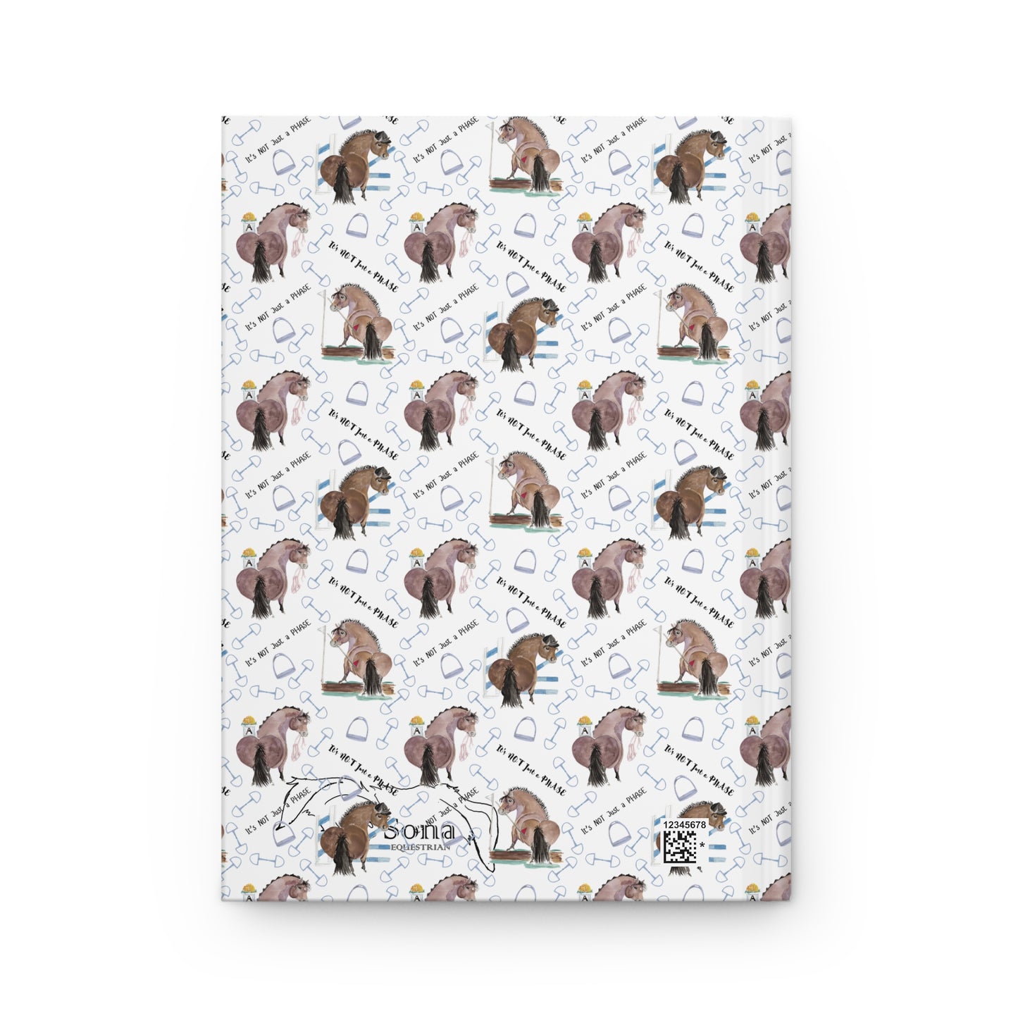Hardcover Journal Matte - Adorable little It's not Just a phase