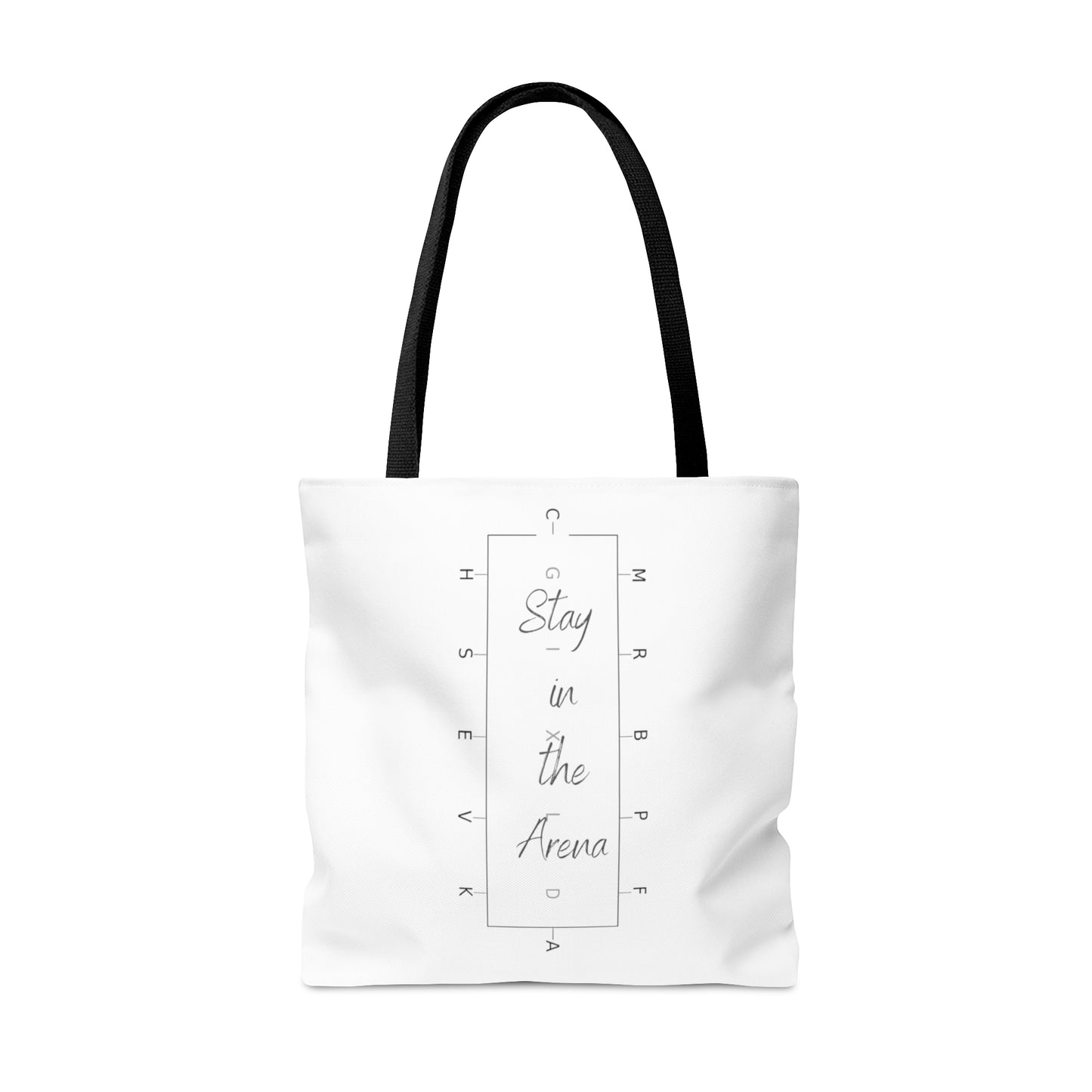 Stay in the Arena Tote Bag (AOP) - SonaEquestrian