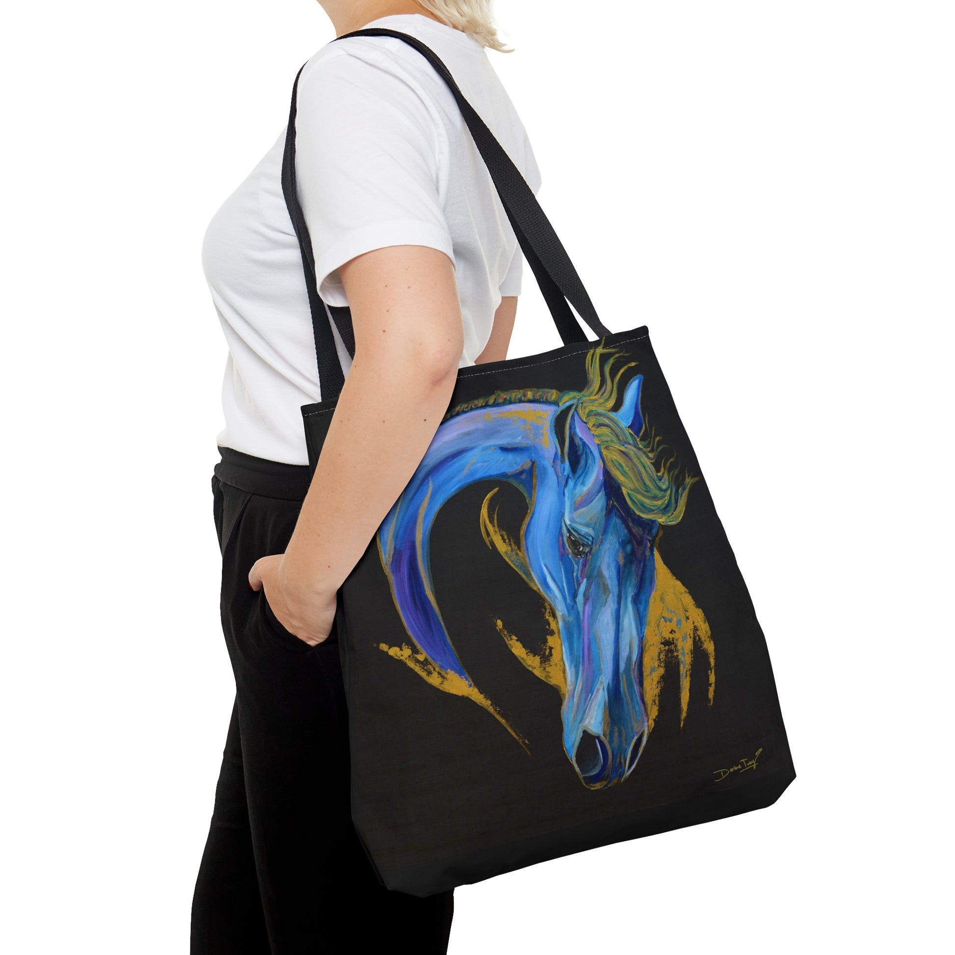 Sea horse Wave- Tote Bag - SonaEquestrian