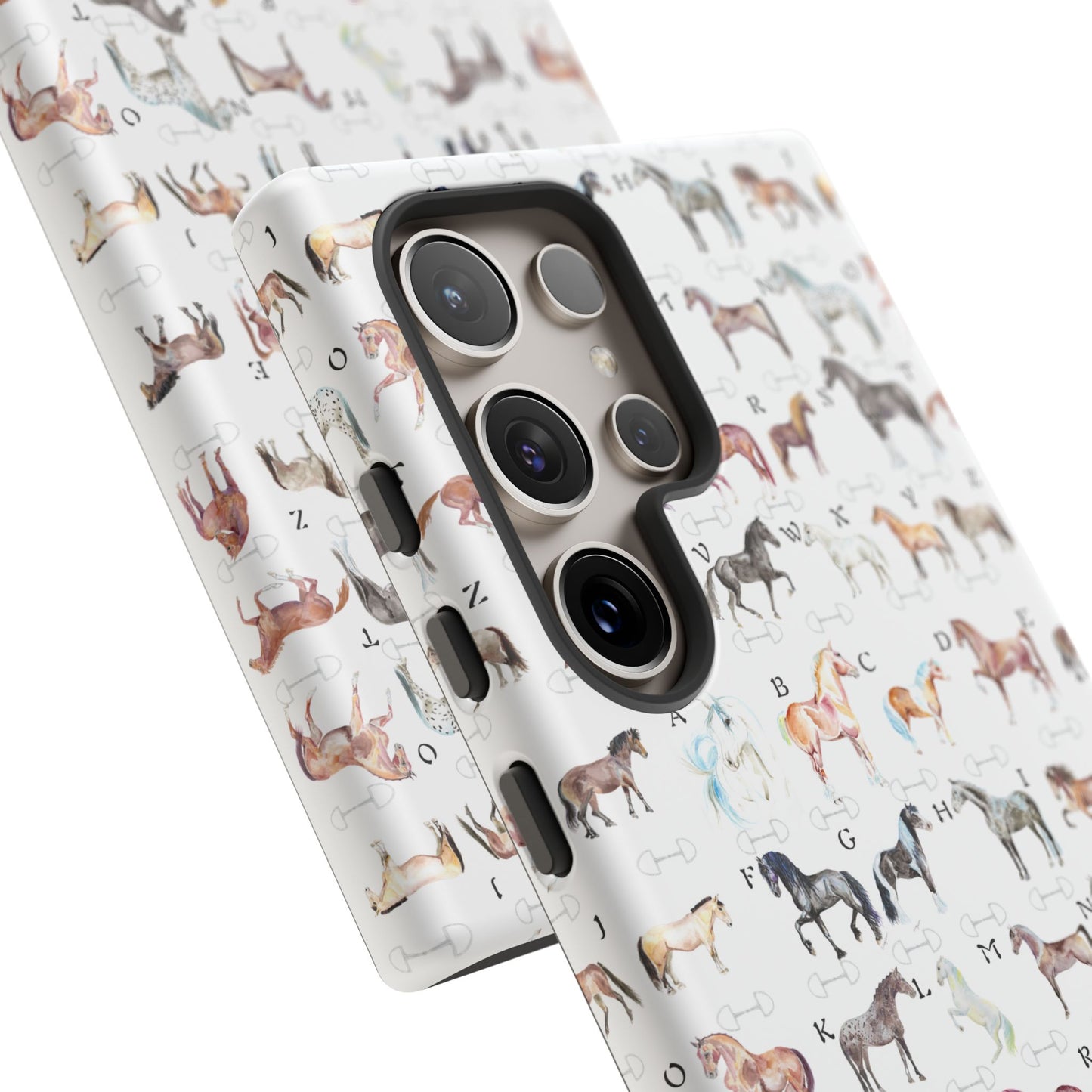 ABC Horse Breeds Tough Phone Case