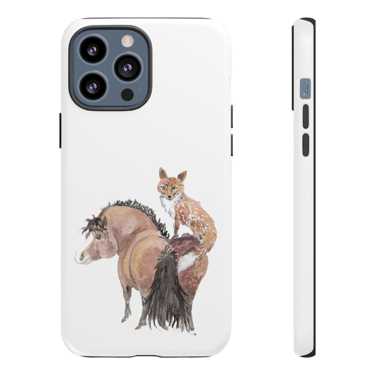 Adorable Little Pony and Fox Friend Tough Phone Case