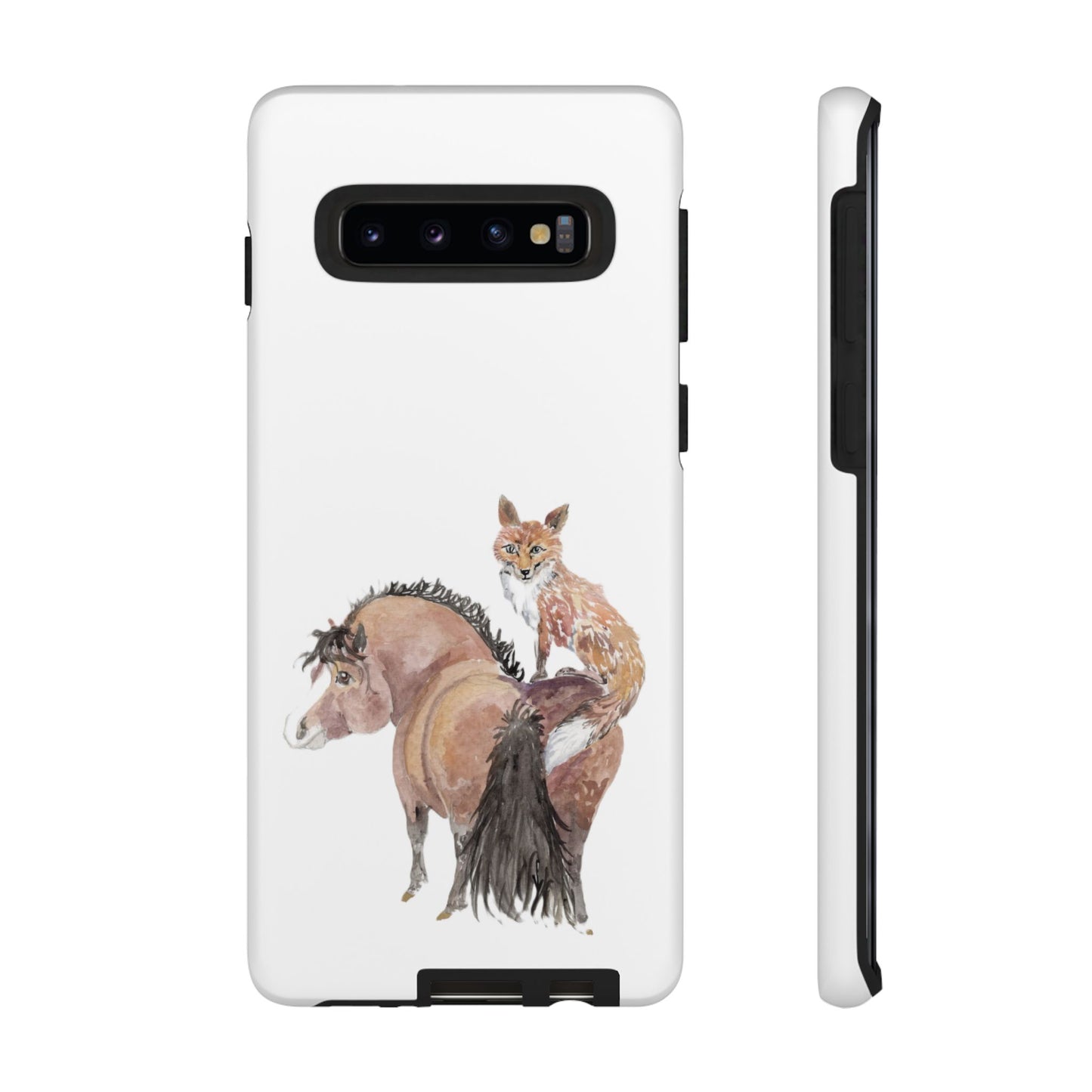 Adorable Little Pony and Fox Friend Tough Phone Case