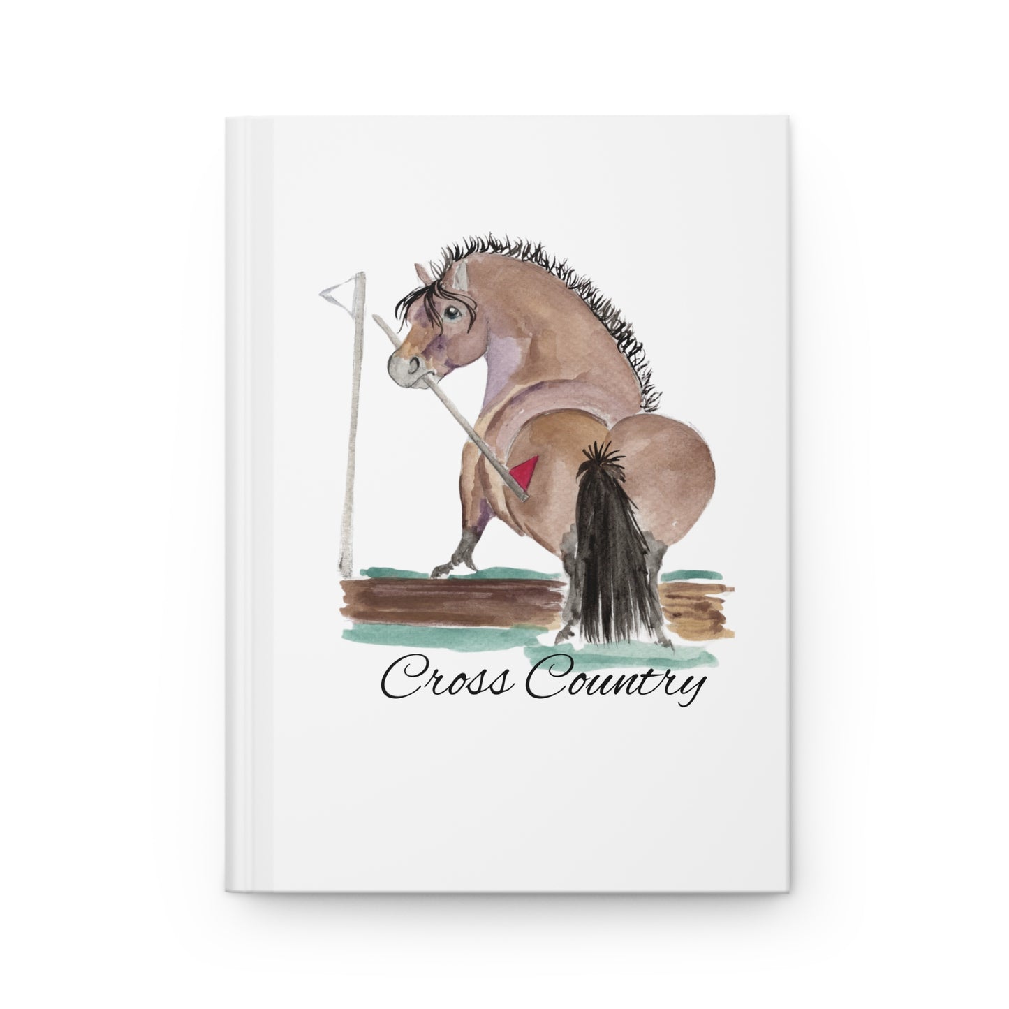 Hardcover Journal Matte -Adorable Little Cross Country