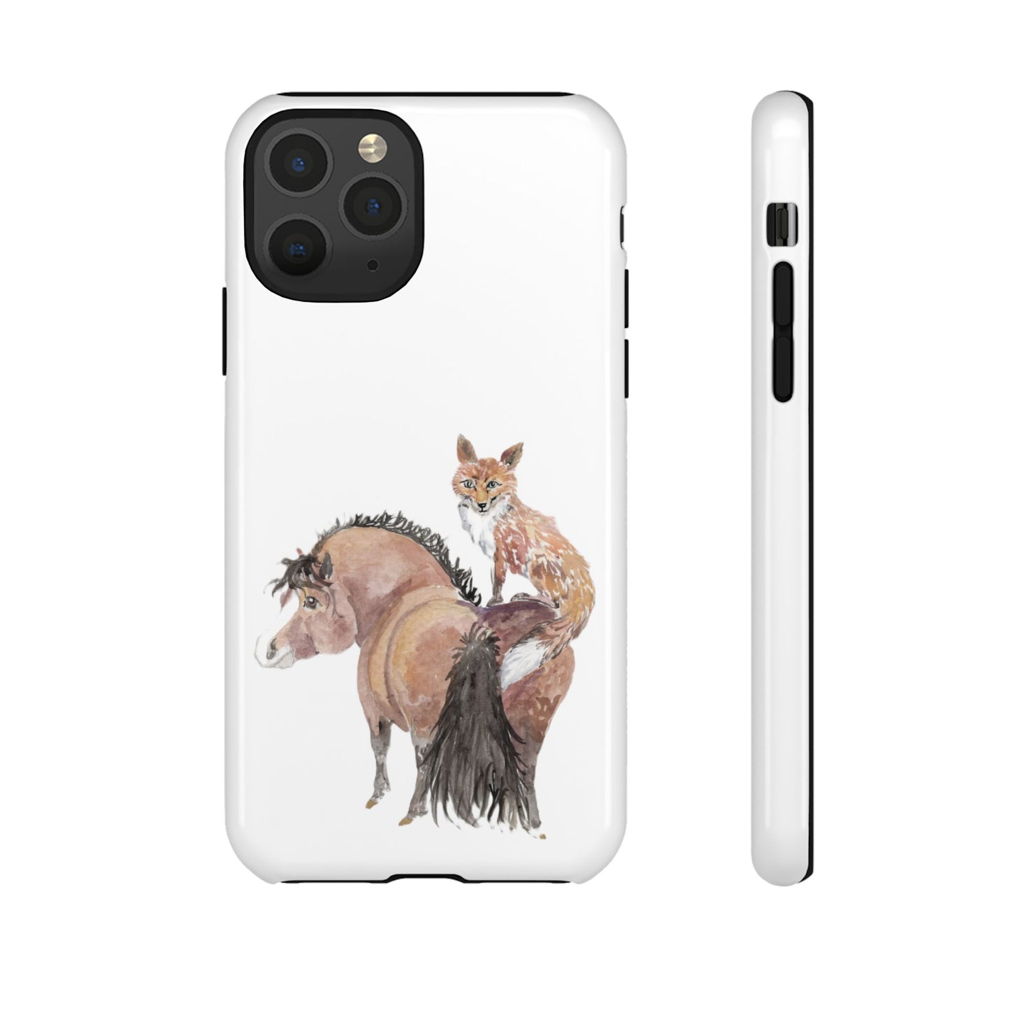 Adorable Little Pony and Fox Friend Tough Phone Case