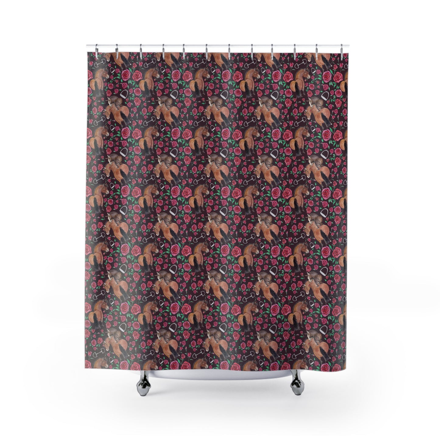Shower Curtains - Adorable Little Rose and Rico