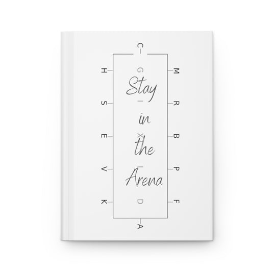 Stay in the Arena Hardcover Journal Matte - SonaEquestrian
