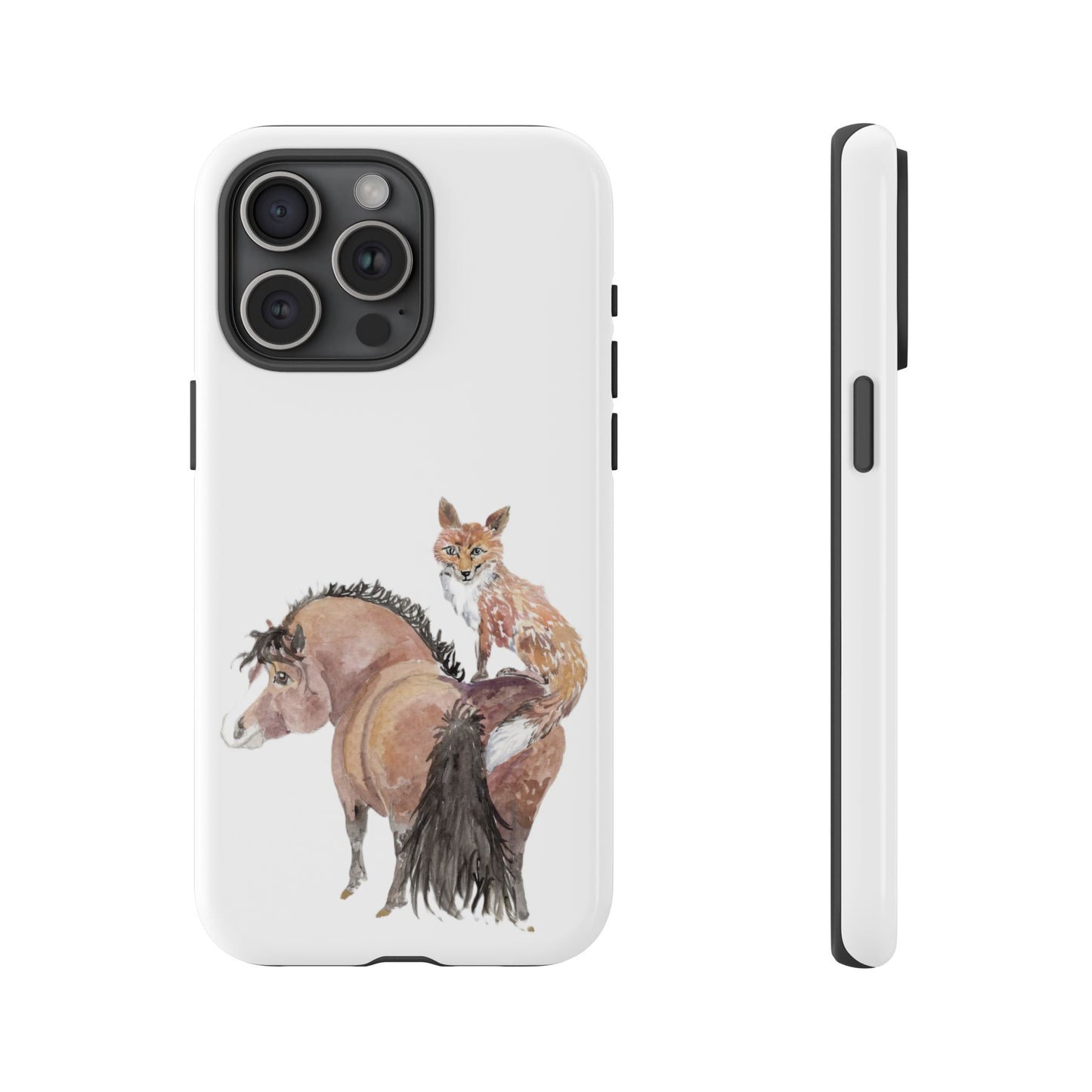 Adorable Little Pony and Fox Friend Tough Phone Case