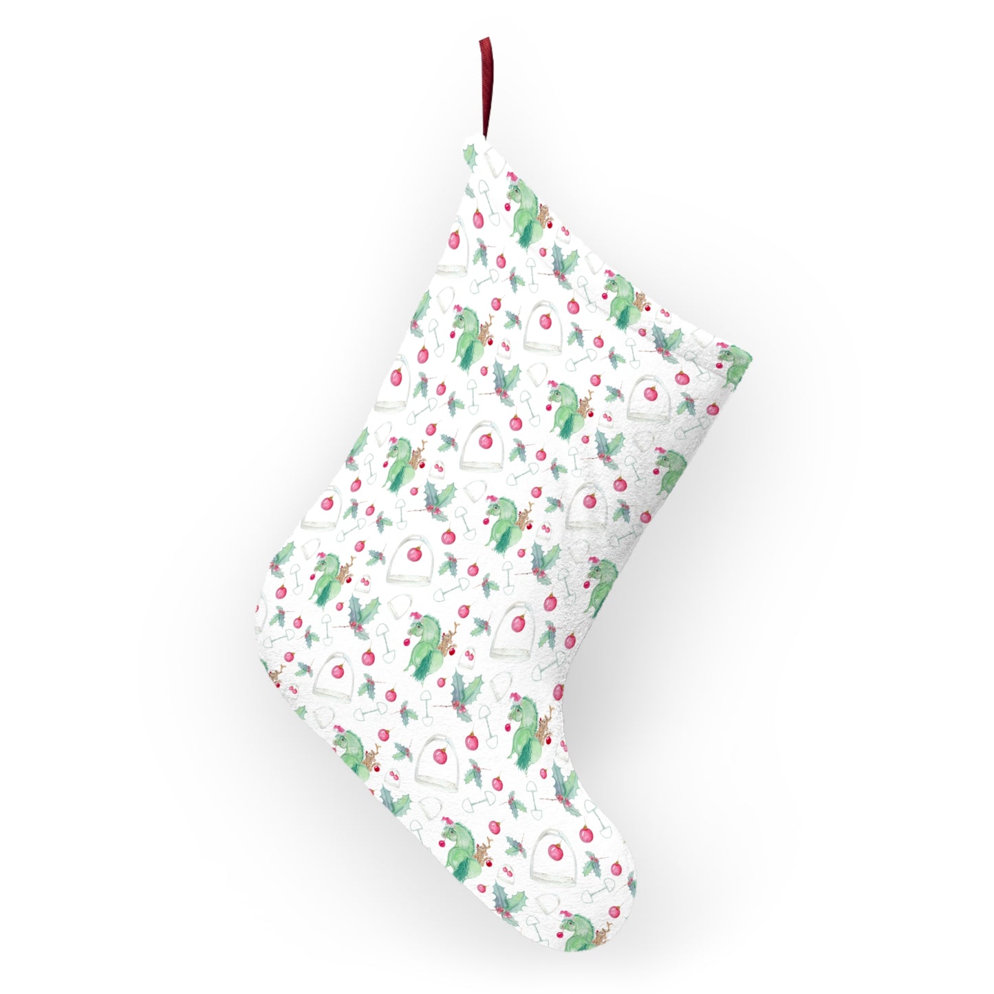 Adorable Grinch Pony Christmas Stockings