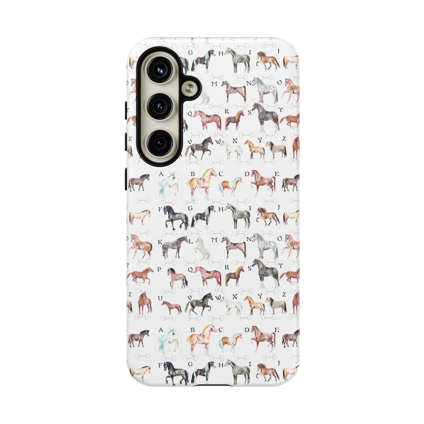 ABC Horse Breeds Tough Phone Case