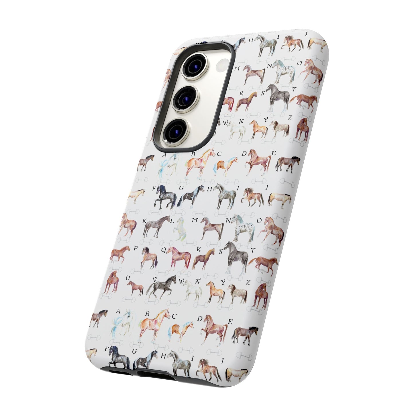 ABC Horse Breeds Tough Phone Case