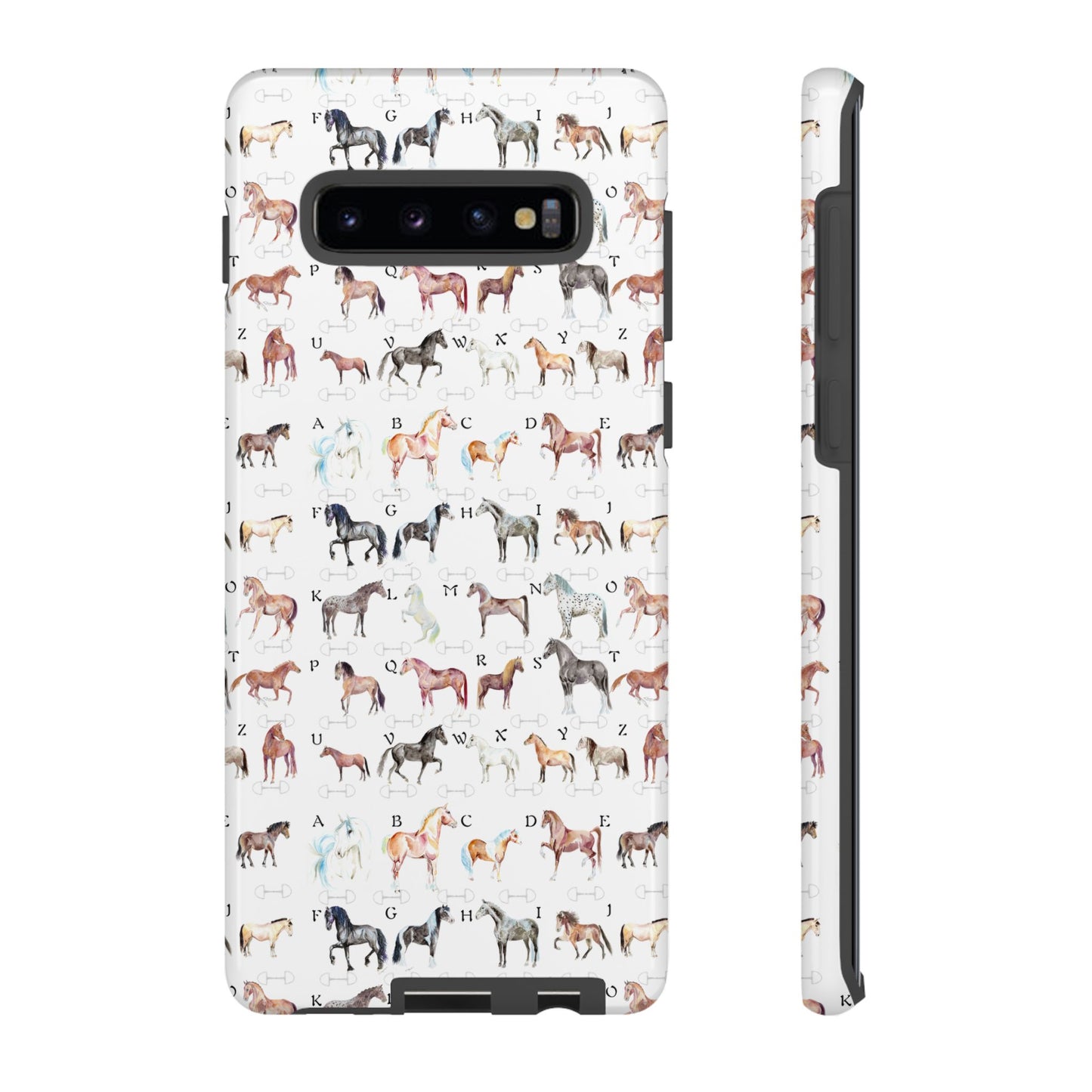 ABC Horse Breeds Tough Phone Case