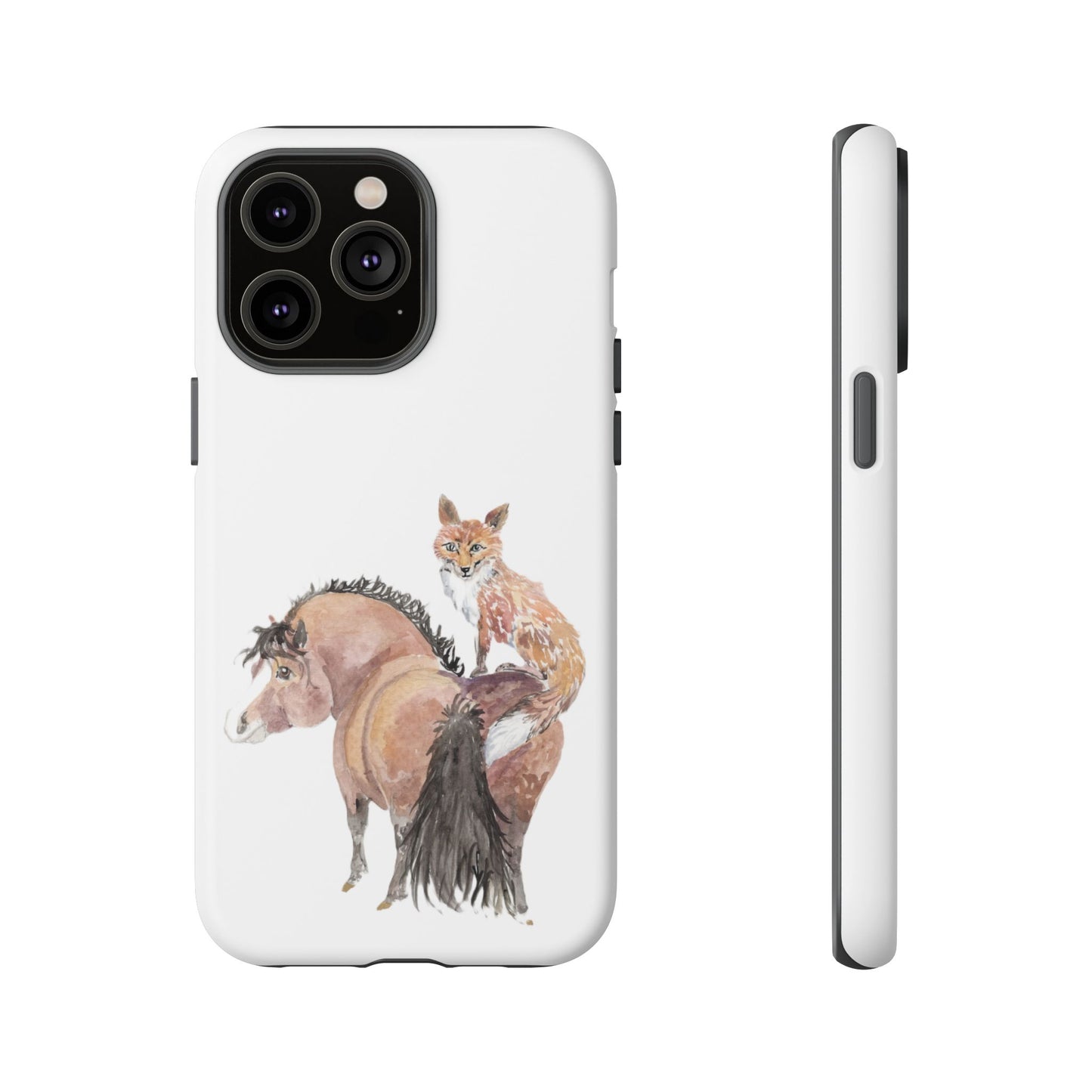 Adorable Little Pony and Fox Friend Tough Phone Case