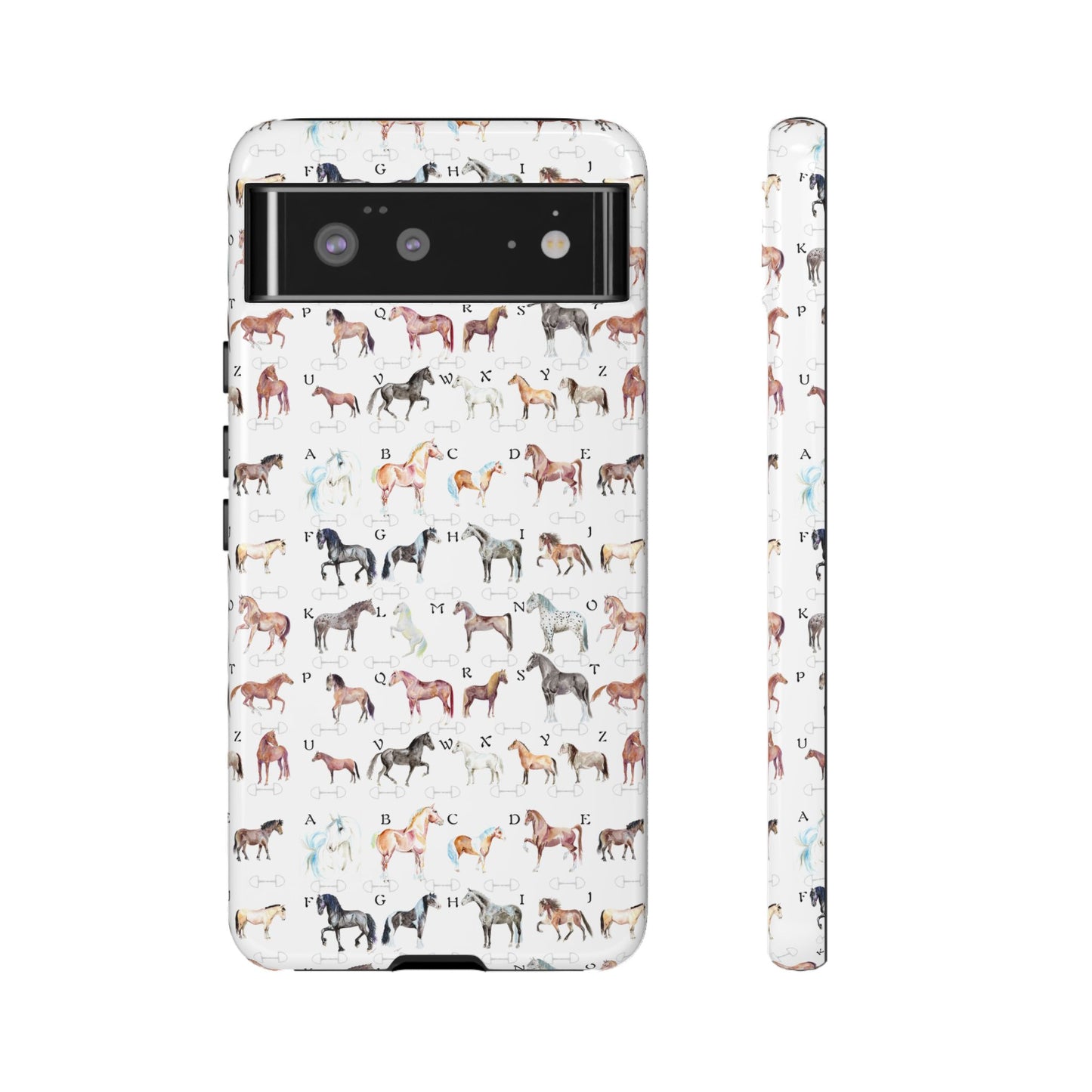 ABC Horse Breeds Tough Phone Case