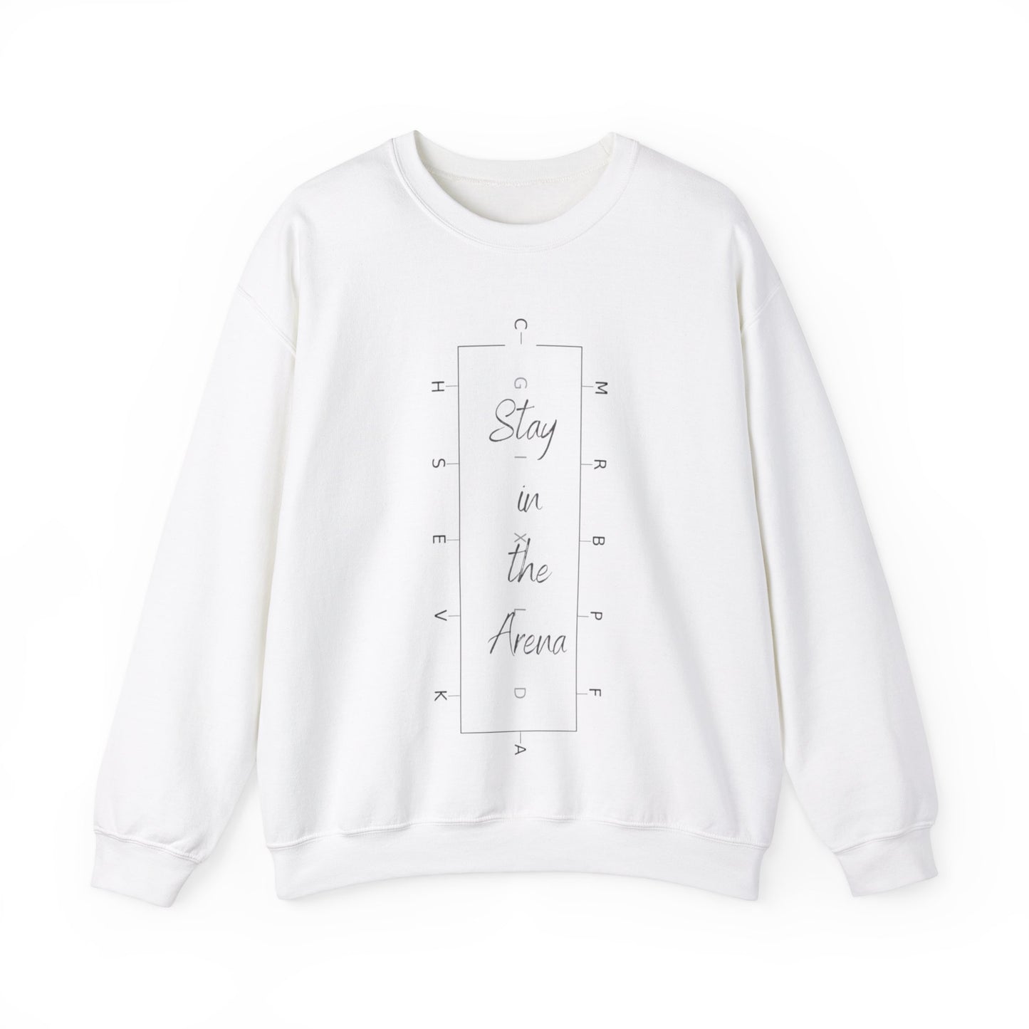 Stay in the Arena Crewneck Sweatshirt - SonaEquestrian