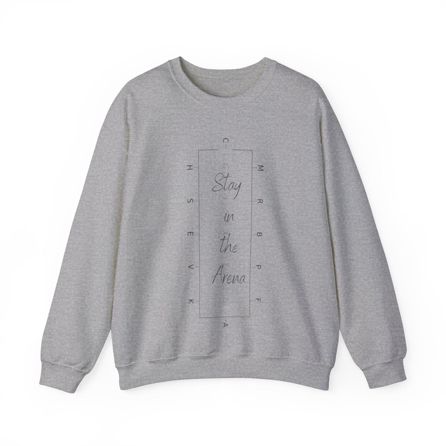 Stay in the Arena Crewneck Sweatshirt - SonaEquestrian