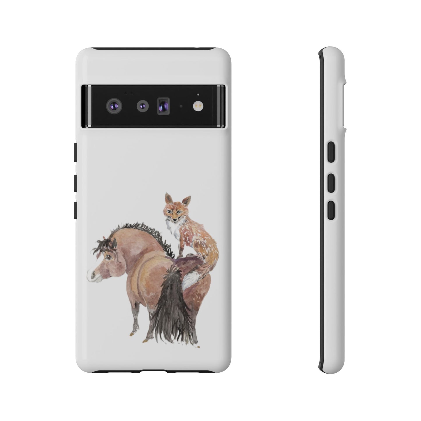 Adorable Little Pony and Fox Friend Tough Phone Case