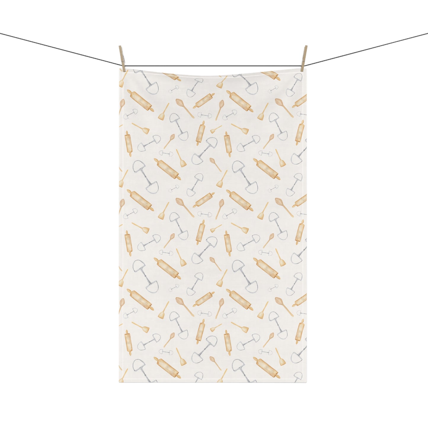 Bits and Baking Cotton Tea Towel