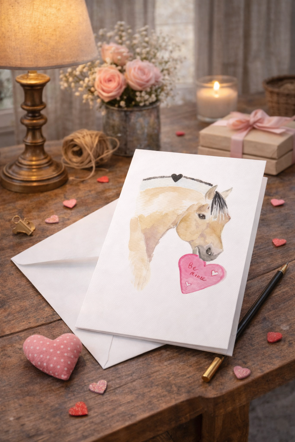 Be Mine Fjord Greeting Cards (Set of 10)