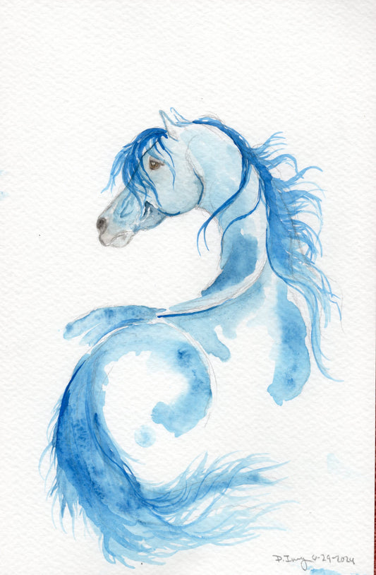 Elements- Air - Original Watercolor