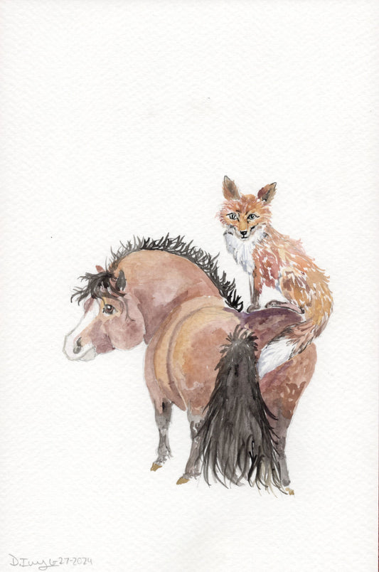 Adorable Little Camouflage  - Giclee Fine Art Prints
