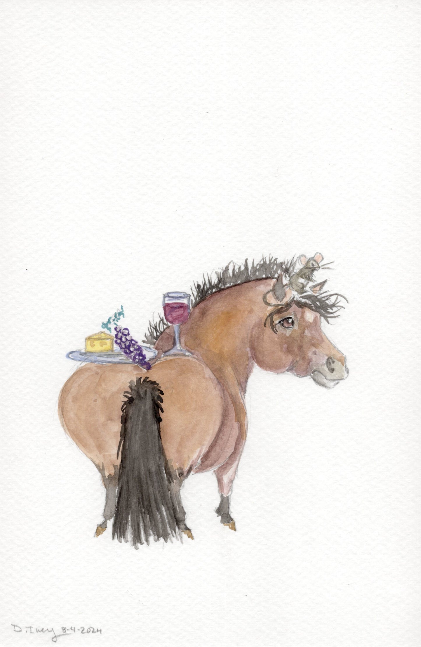 Adorable Little Charcuterie Charolett - Giclee Fine Art Prints