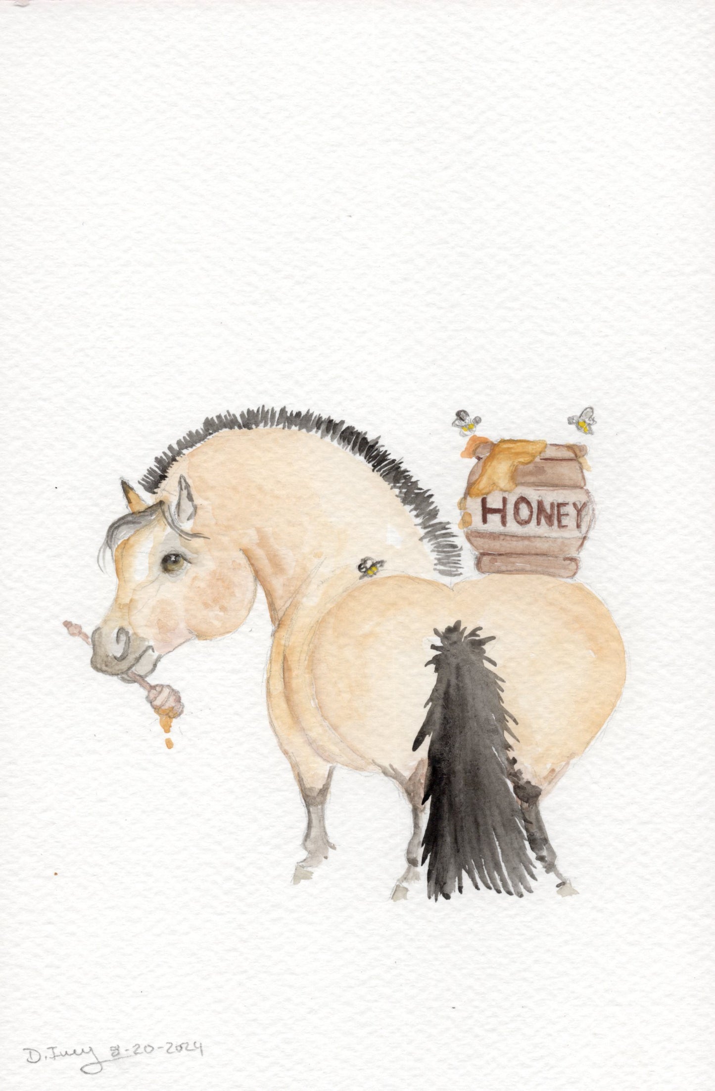 Adorable Little Honey - Giclee Fine Art Prints
