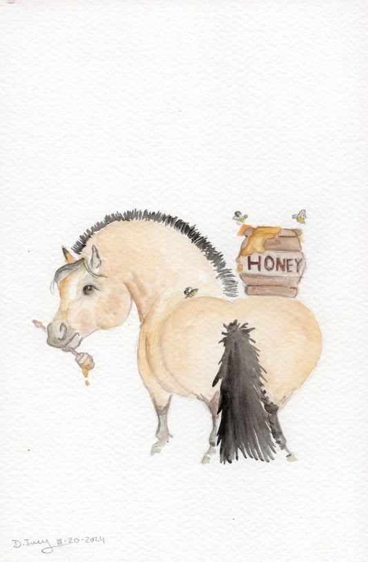 Adorable Little Honey - Giclee Fine Art Prints