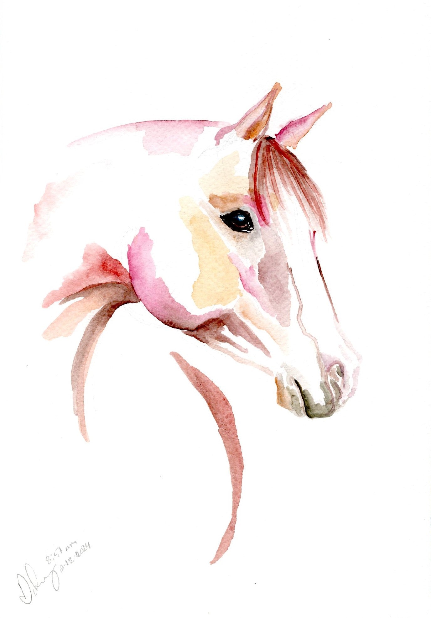 #25 Sweet Red Print - SonaEquestrian