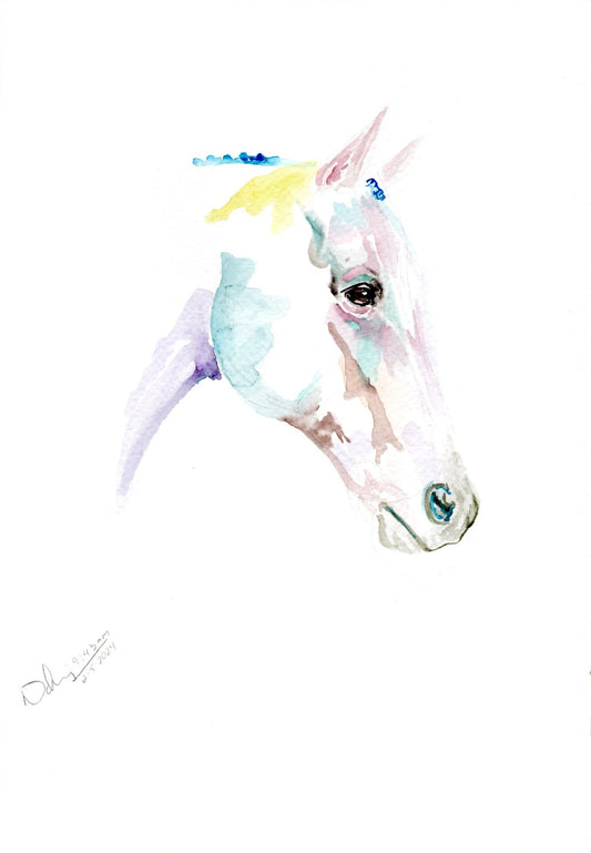 #18 Baby Green Print - SonaEquestrian