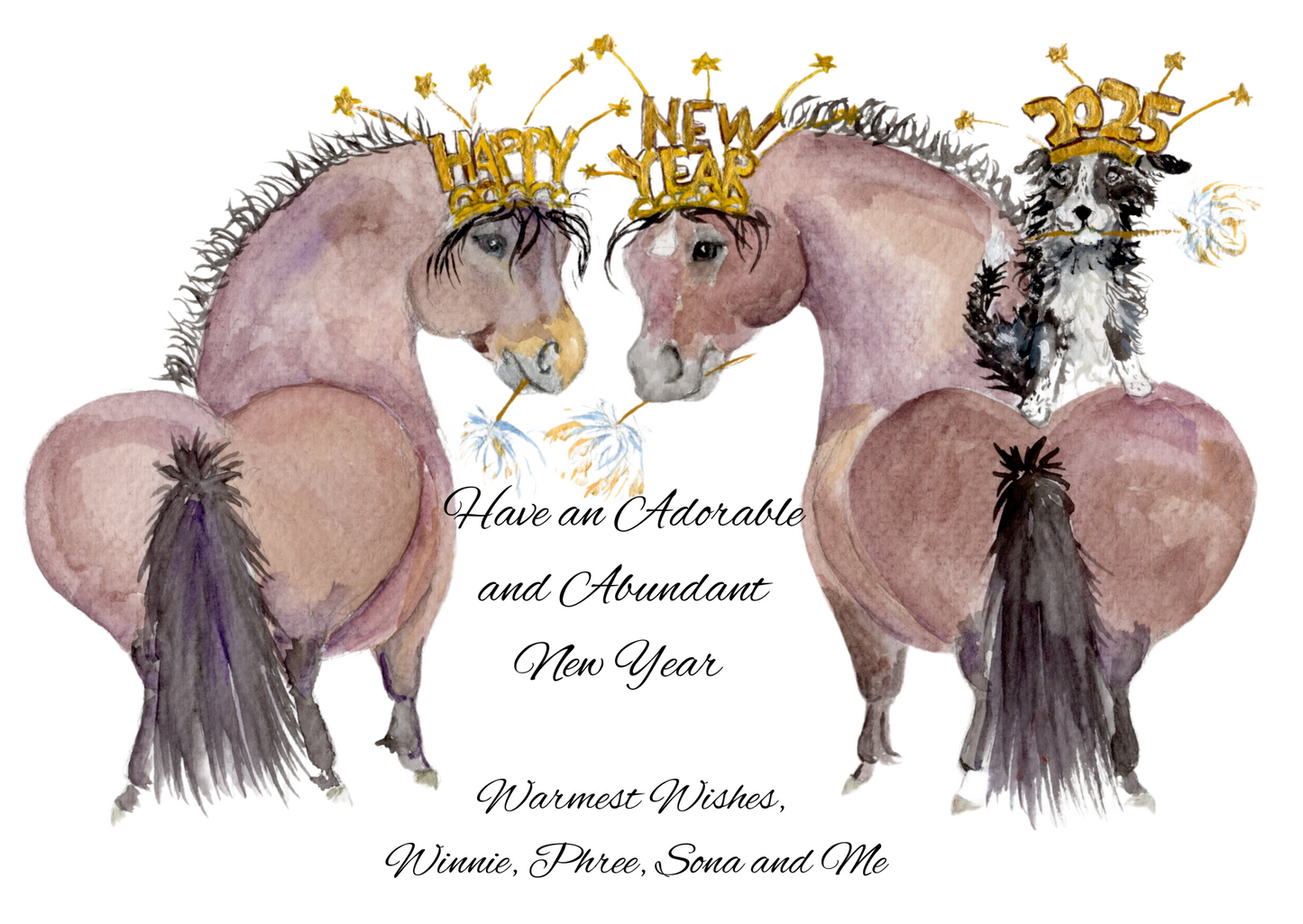 Adorable New Years E- Card