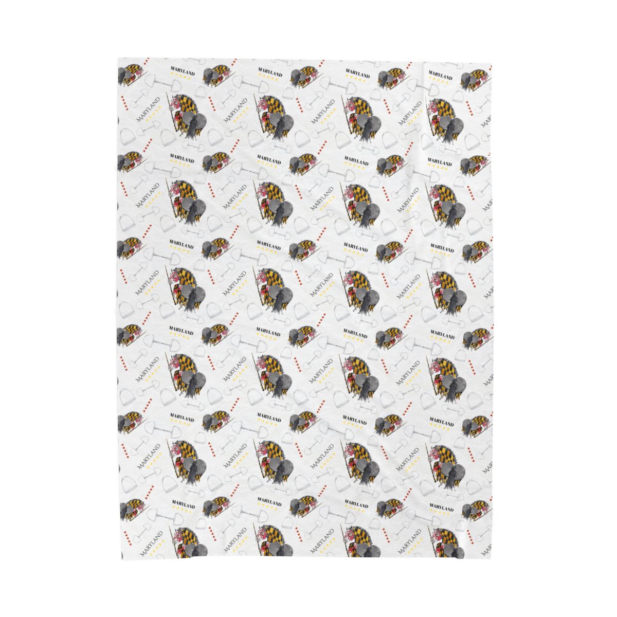 Plush Blanket Adorable Little Maryland 5 star
