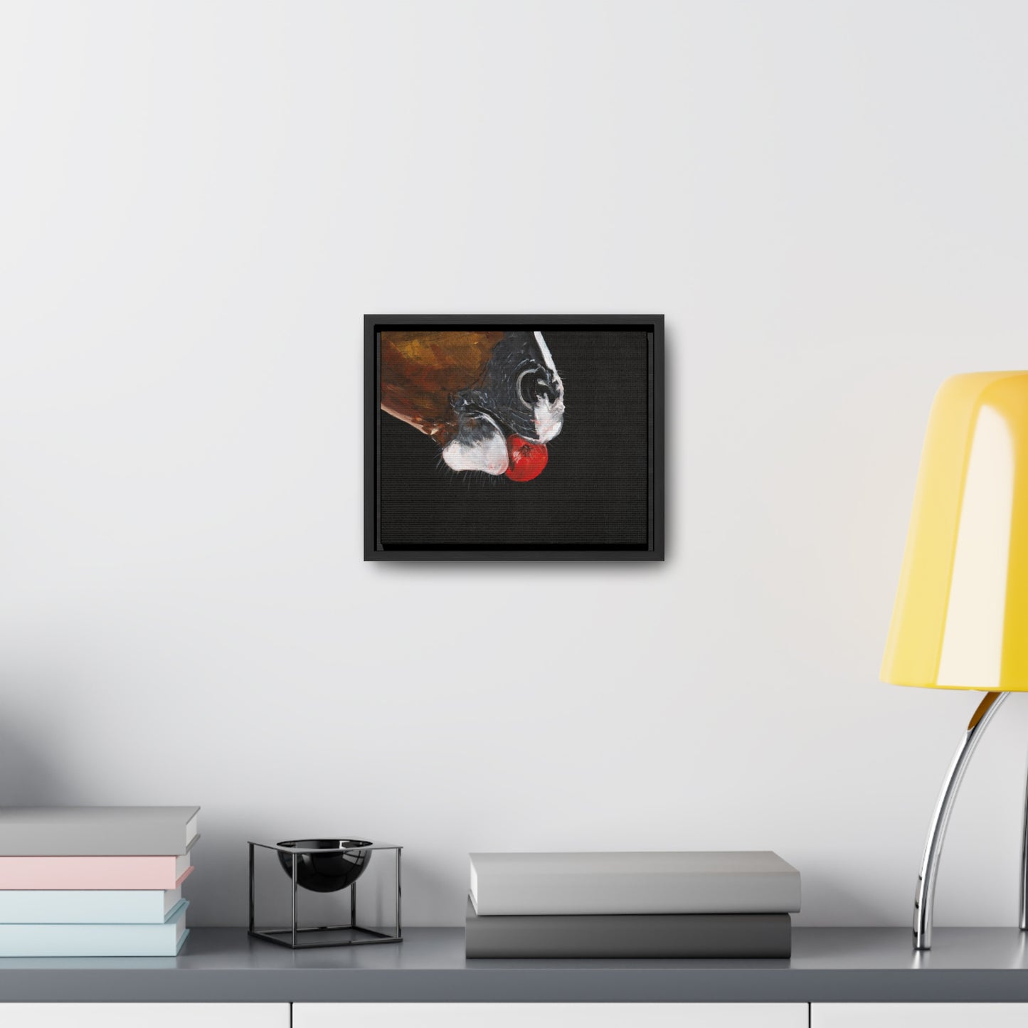Muzzle blaze with Apple Gallery Canvas Wraps, Horizontal Frame - SonaEquestrian