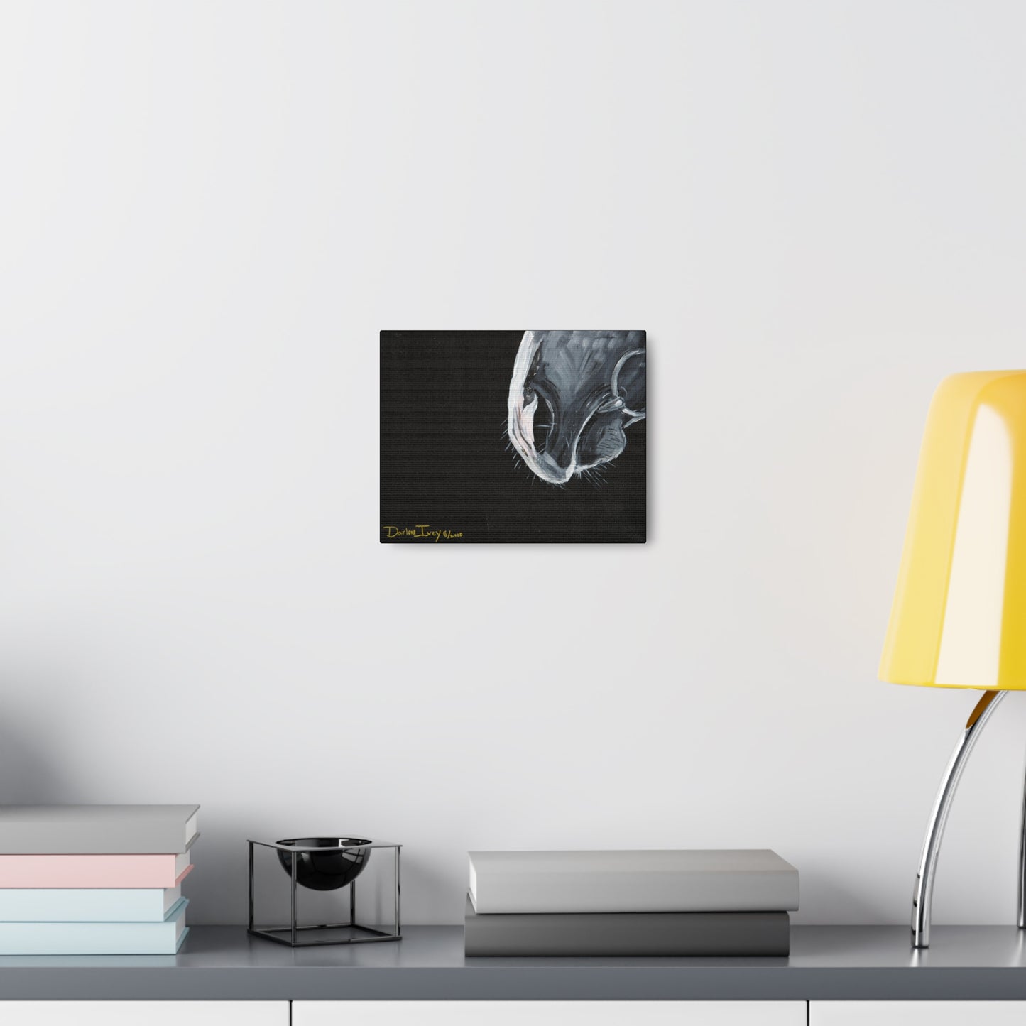 Grey muzzle Canvas Gallery Wraps