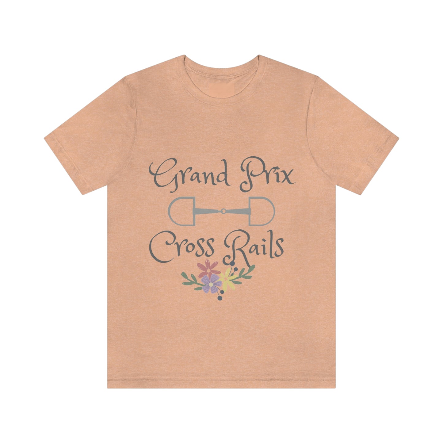 Grand Prix Cross Rails Unisex Jersey Short Sleeve Tee - SonaEquestrian