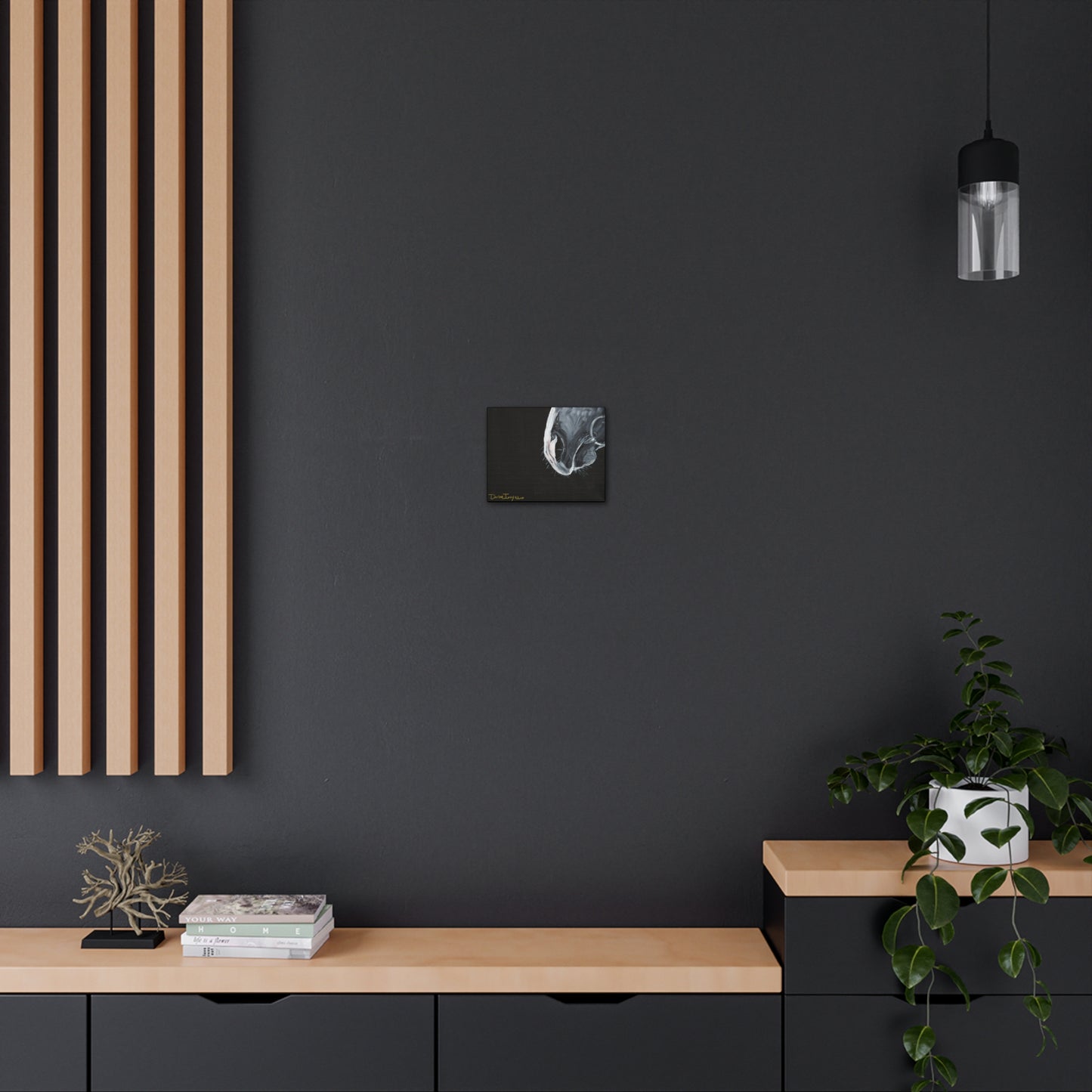 Grey muzzle Canvas Gallery Wraps