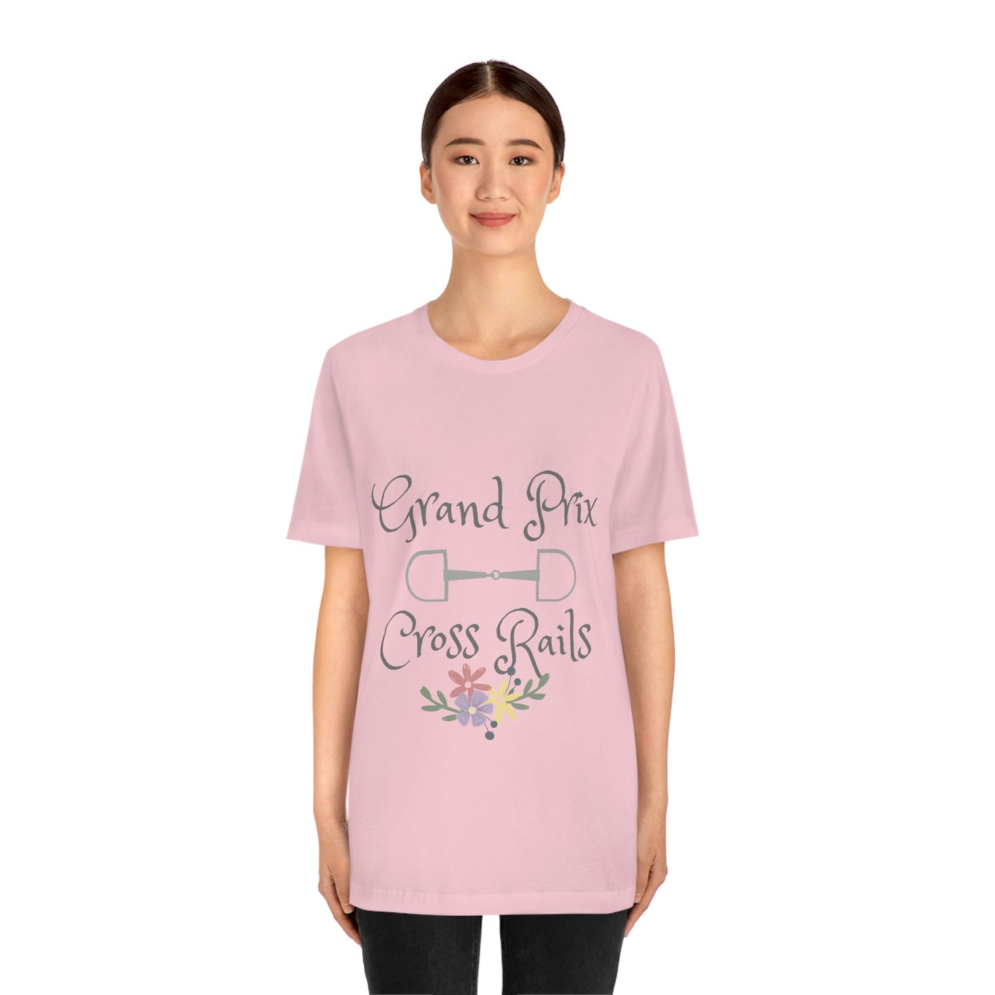 Grand Prix Cross Rails Unisex Jersey Short Sleeve Tee - SonaEquestrian