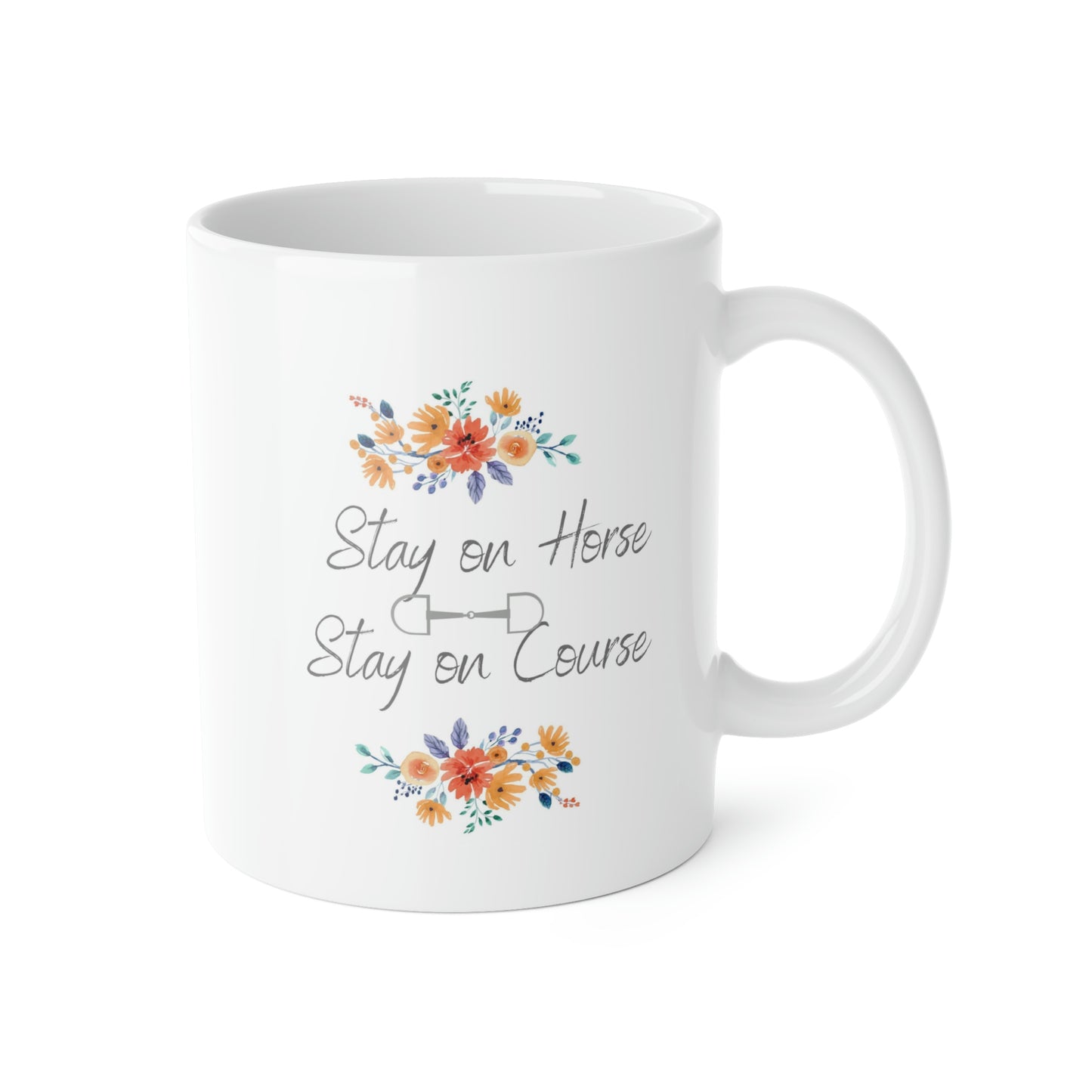 White Ceramic Mug, 11oz